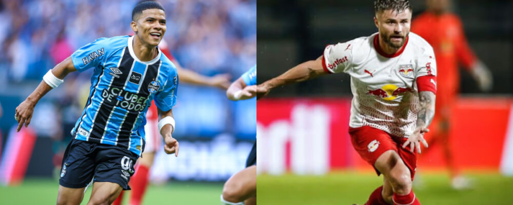 Grêmio x Bragantino: onde assistir, horário e escalações pelo Campeoanto Brasileiro