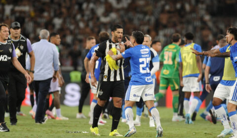 Hulk aponta culpado por pancadaria em Cruzeiro x Atlético