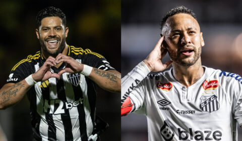 Hulk e Neymar se isolam em marca expressiva no Brasil após aposentadoria de artilheiro