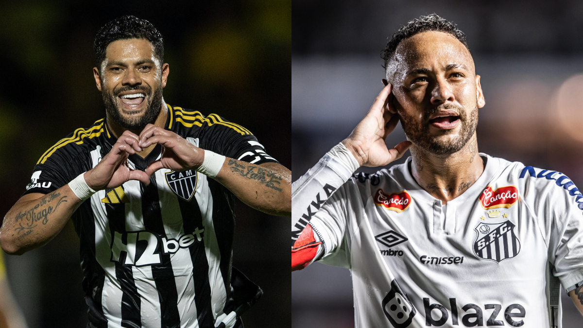 Hulk e Neymar se isolam em marca expressiva no Brasil após aposentadoria de artilheiro