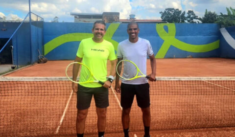 Ídolos do Atlético se aventuram em novo esporte: ‘Velhos amigos’