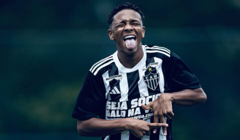 Joia do Atlético, Veneno dá assistência de letra em jogo do Sub-17