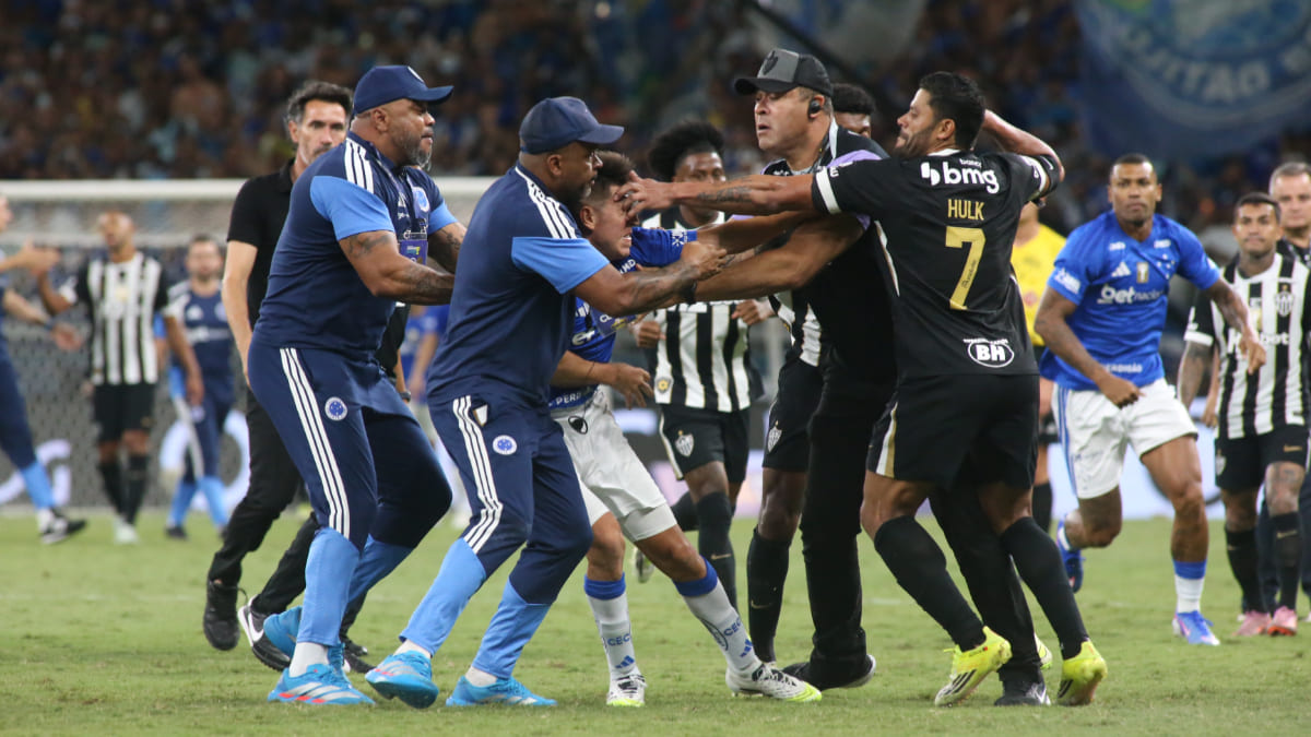 Polícia Civil investiga pancadaria em Cruzeiro x Atlético