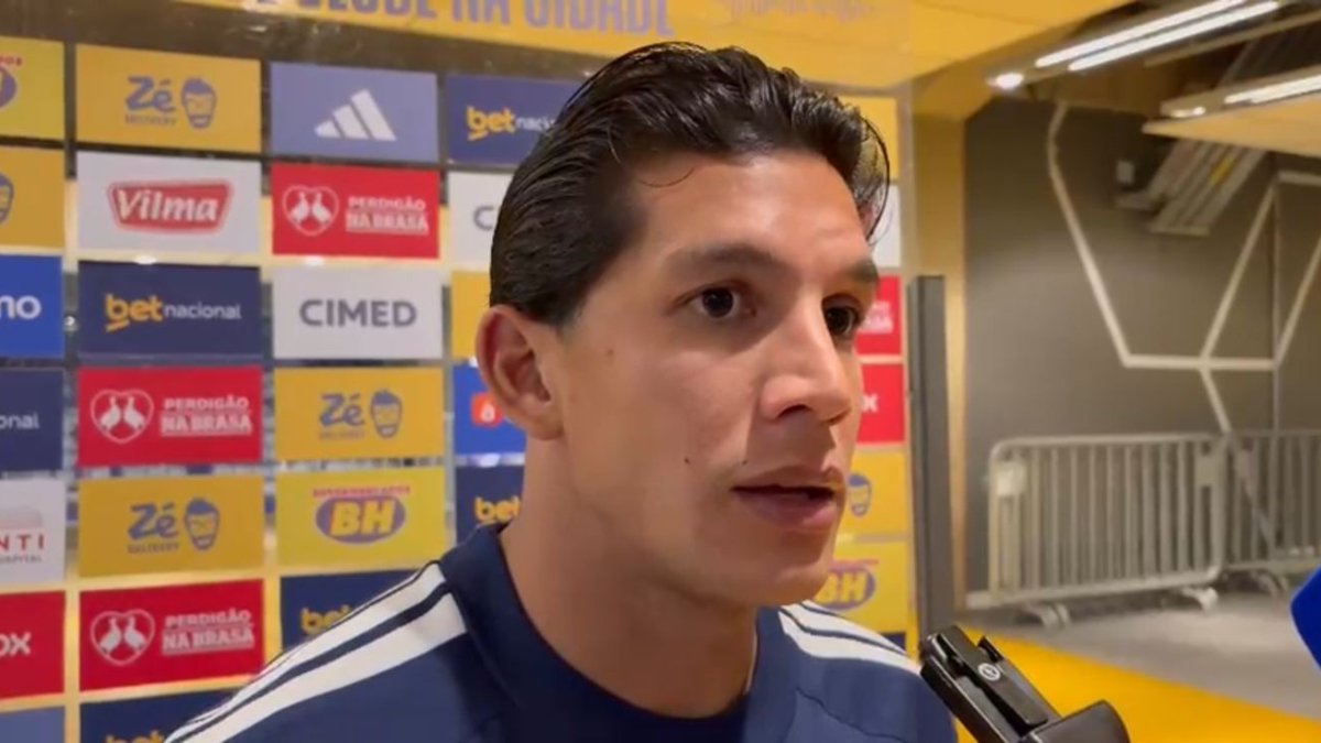 Lucas Romero, volante do Cruzeiro (foto: Reprodução)