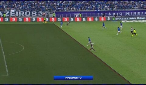 Santos anuncia medida após gol anulado contra Cruzeiro