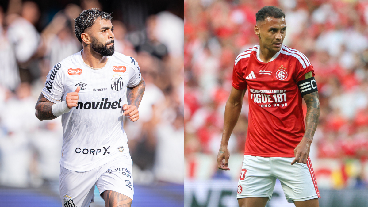 Santos x Internacional: onde assistir, horário e escalações pelo Brasileirão