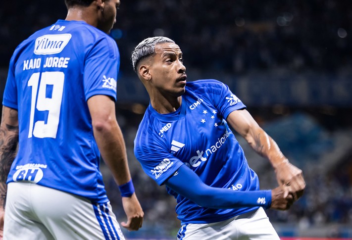 Matheus Pereira, meia do Cruzeiro (foto: Gustavo Aleixo/Cruzeiro)