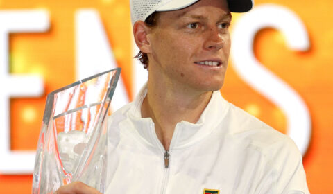 Tênis: campeão do Masters 1000 de Miami é tietado por ídolo do Atlético