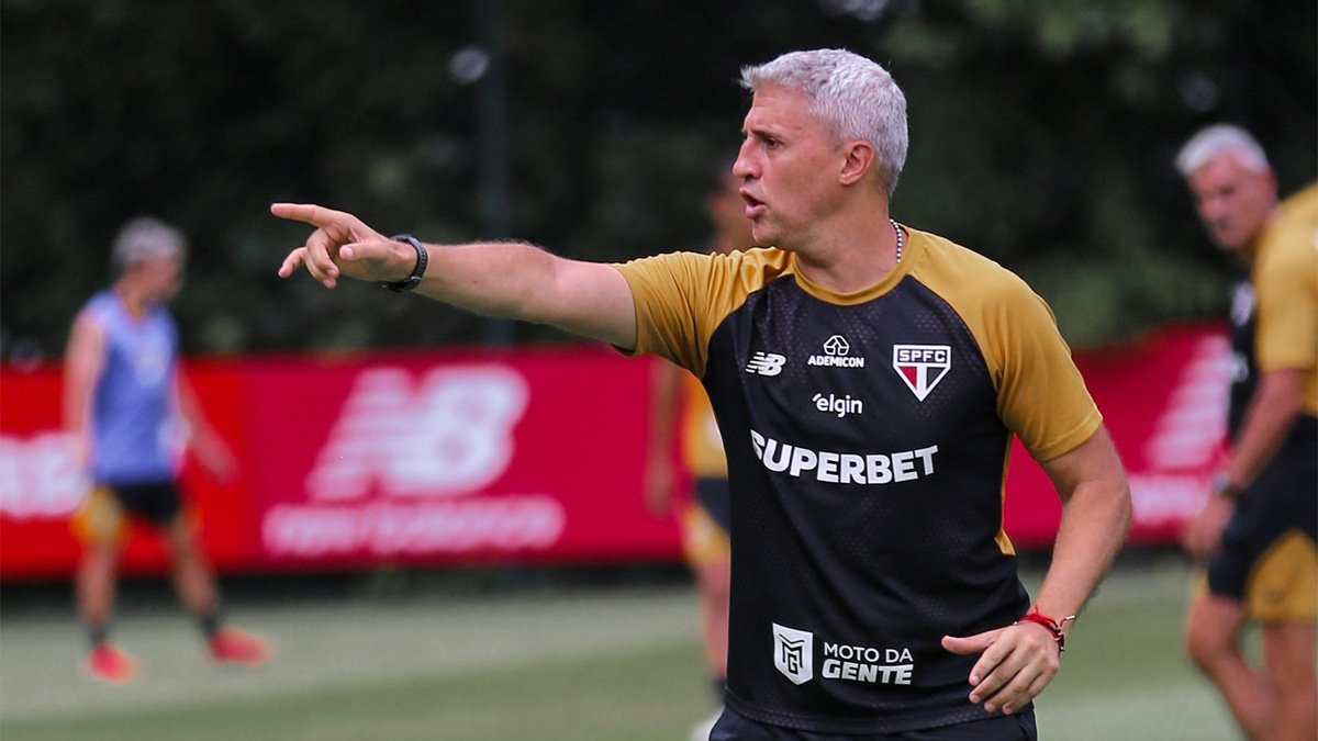 Vice-líder do Brasileirão, São Paulo demite o técnico Hernán Crespo