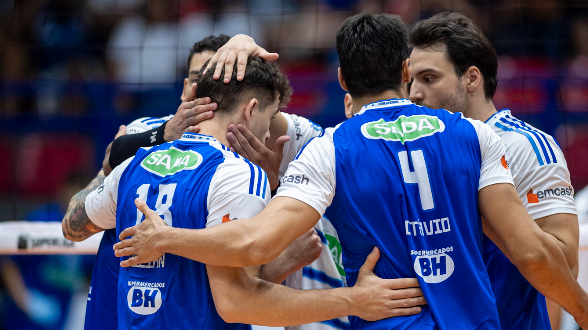 Vôlei: Cruzeiro se recupera de baques e bate Guarulhos sem sustos na Superliga