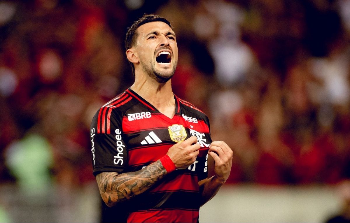 Arrascaeta, meia do Flamengo - (foto: Adriano Fontes/Flamengo)