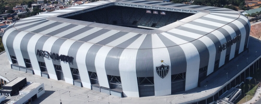 Atlético: Arena MRV tem menor valor de naming rights dos estádios da Série A; ranking