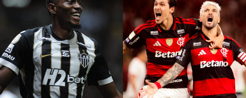 Atlético x Flamengo: desfalques e prováveis escalações pelo Brasileiro