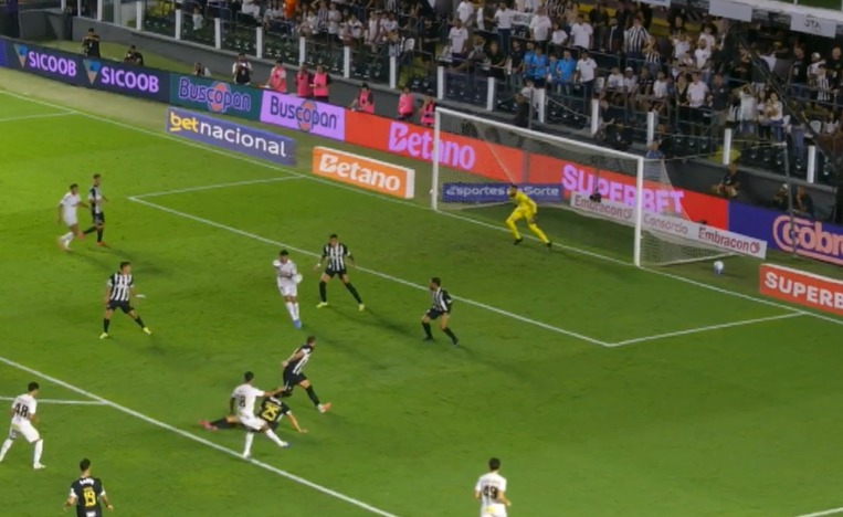 CBF divulga áudio do VAR no gol anulado de Gabigol em Santos x Atlético