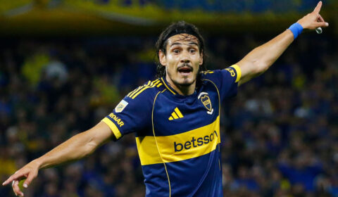 Cavani não viaja a BH e está fora de Cruzeiro x Boca Juniors