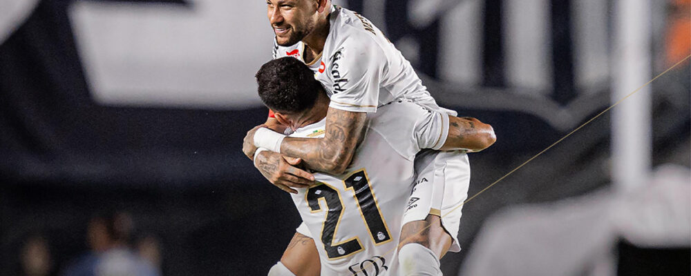 Com Neymar decisivo, Santos vence o Remo e respira no Brasileirão