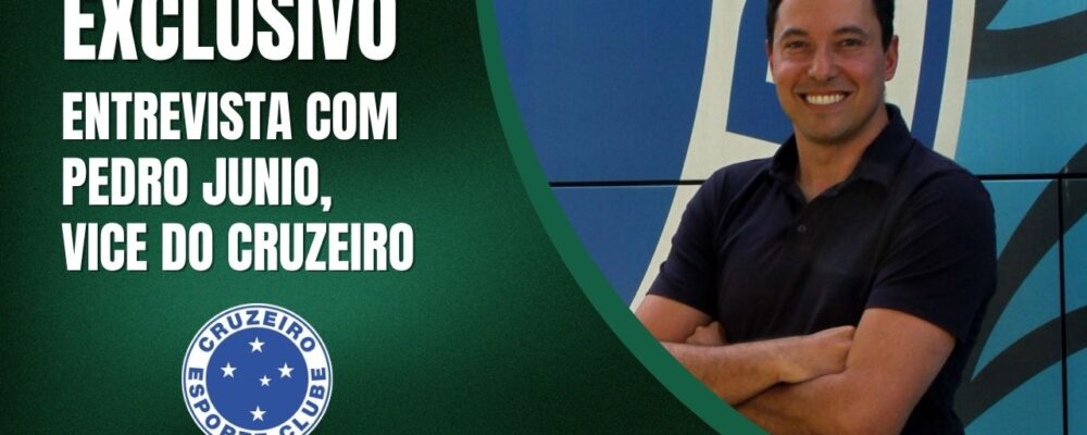 Cruzeiro: assista à entrevista exclusiva com Pedro Junio na íntegra