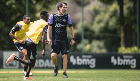 Domínguez revela discussões no treino do Atlético: ‘Me deu a tranquilidade de seguir’