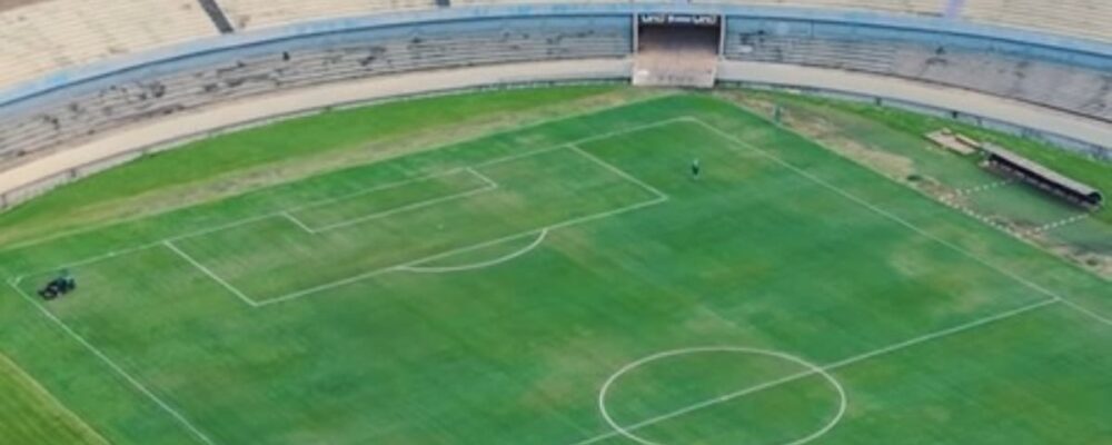 Gramado do Serra Dourada para Goiás x Cruzeiro chama atenção