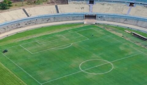 Gramado do Serra Dourada para Goiás x Cruzeiro chama atenção