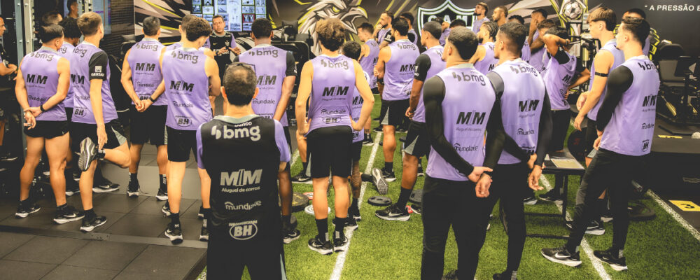 Jogador do Atlético avança em recuperação de lesão