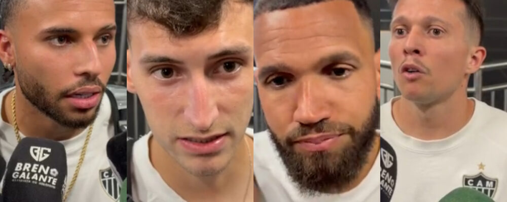 Jogadores do Atlético reagem à forte cobrança de Domínguez ao time