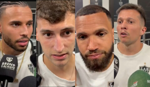 Jogadores do Atlético reagem à forte cobrança de Domínguez ao time