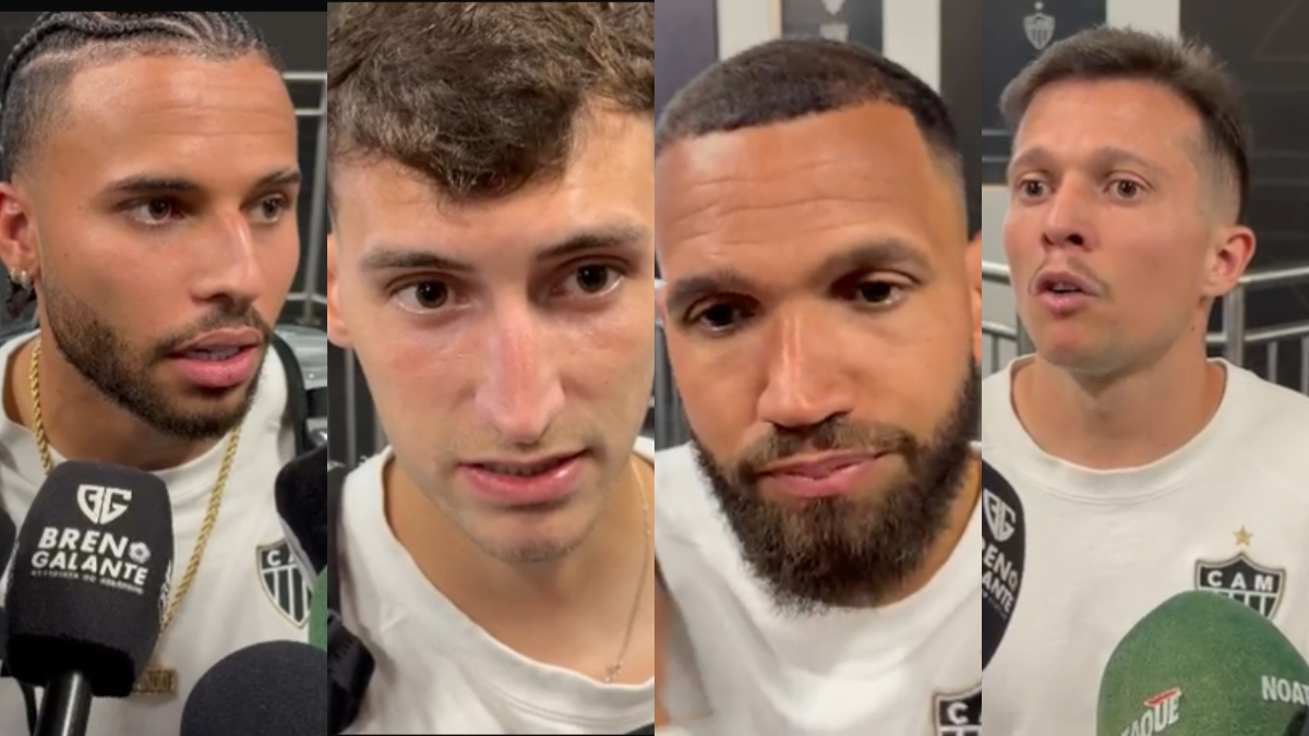 Jogadores do Atlético reagem à forte cobrança de Domínguez ao time