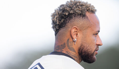 Neymar tem quadro de virose e desfalca Santos em treino para decisão na Sul-Americana