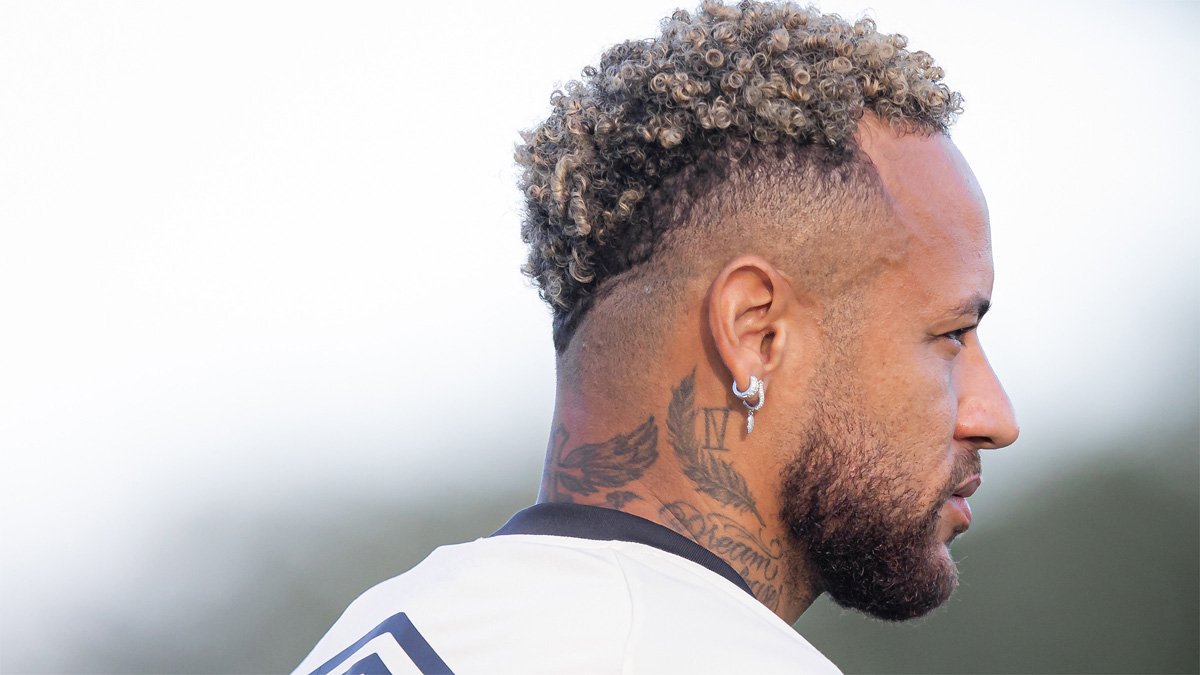 Neymar tem quadro de virose e desfalca Santos em treino para decisão na Sul-Americana