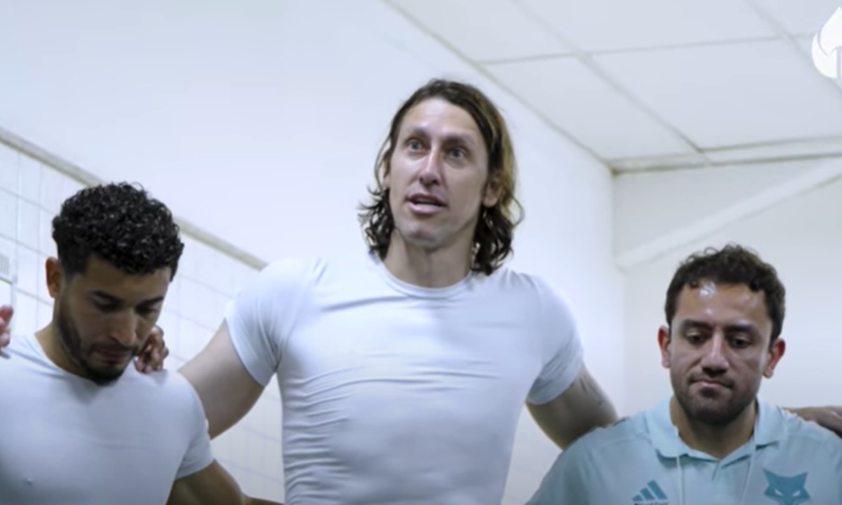 O discurso de Cássio no vestiário do Cruzeiro antes da vitória sobre o Grêmio