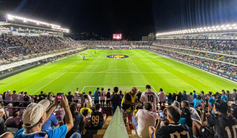 O público de Santos x Atlético na Vila Belmiro pelo Brasileiro