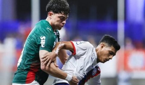 Palmeiras marca no fim, vence o Bahia e amplia vantagem na liderança da Série A