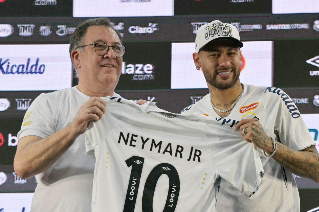 Presidente do Santos diz desconhecer proposta da MLS por Neymar