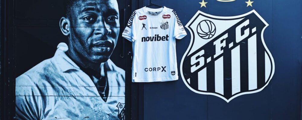 Santos anuncia uniforme com marca de Pelé; estreia será contra o Atlético
