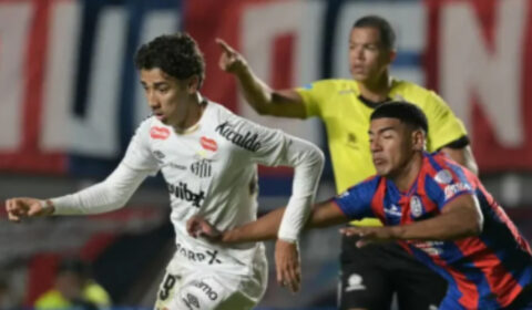 Santos empata com o San Lorenzo-ARG na Sul-Americana e se complica