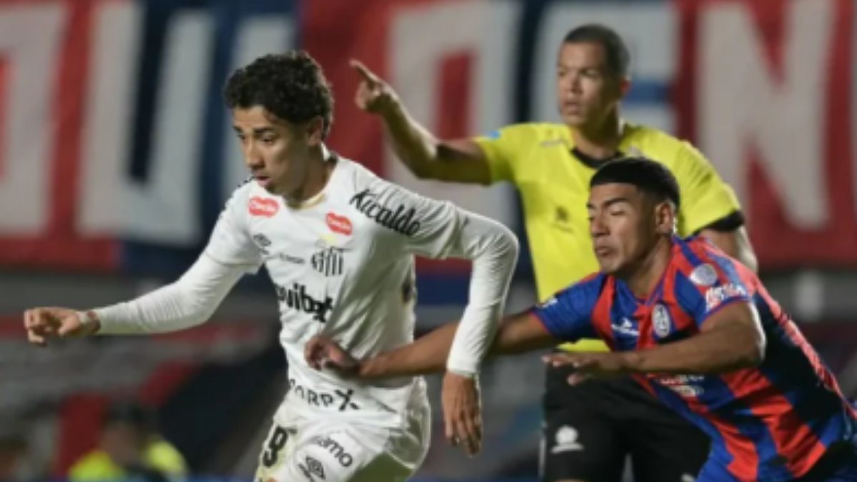 Santos empata com o San Lorenzo-ARG na Sul-Americana e se complica