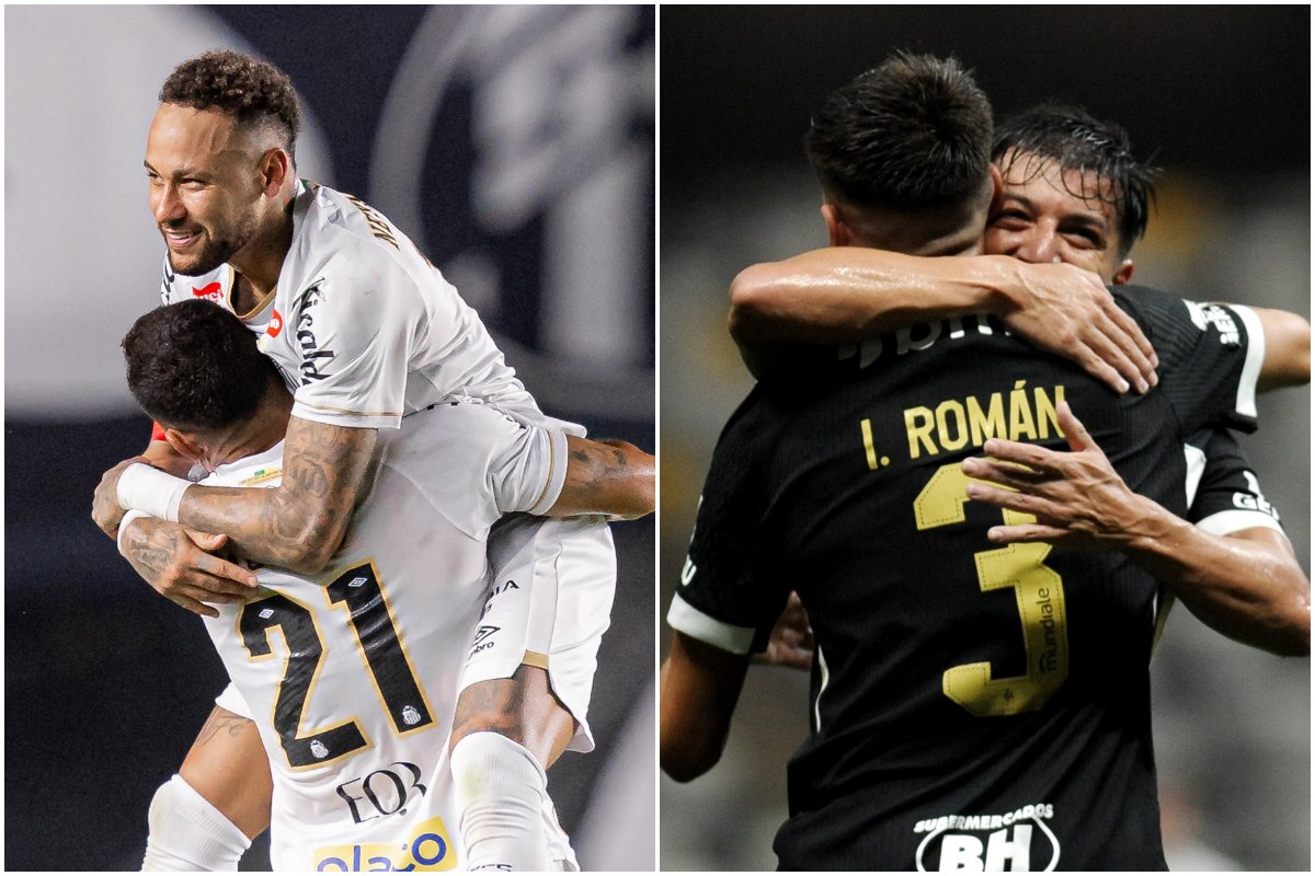 Santos x Atlético: onde assistir ao vivo e escalações pelo Brasileiro