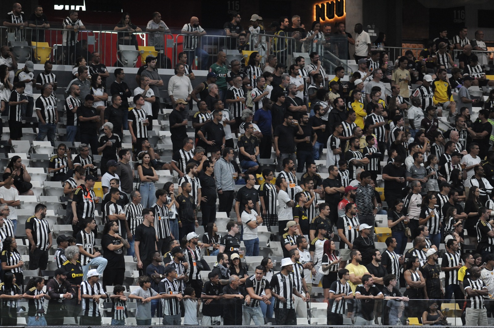 Vai lotar? Atlético atualiza parcial de ingressos vendidos para jogo contra Flamengo