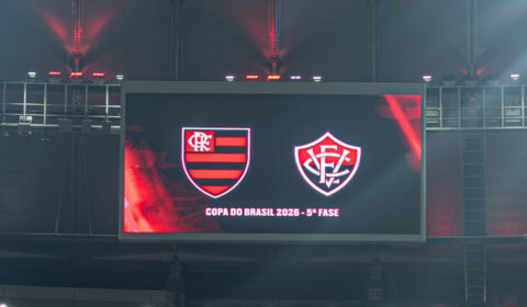 Vitória sai atrás do Flamengo, mas reage com golaço no Maracanã; veja lances