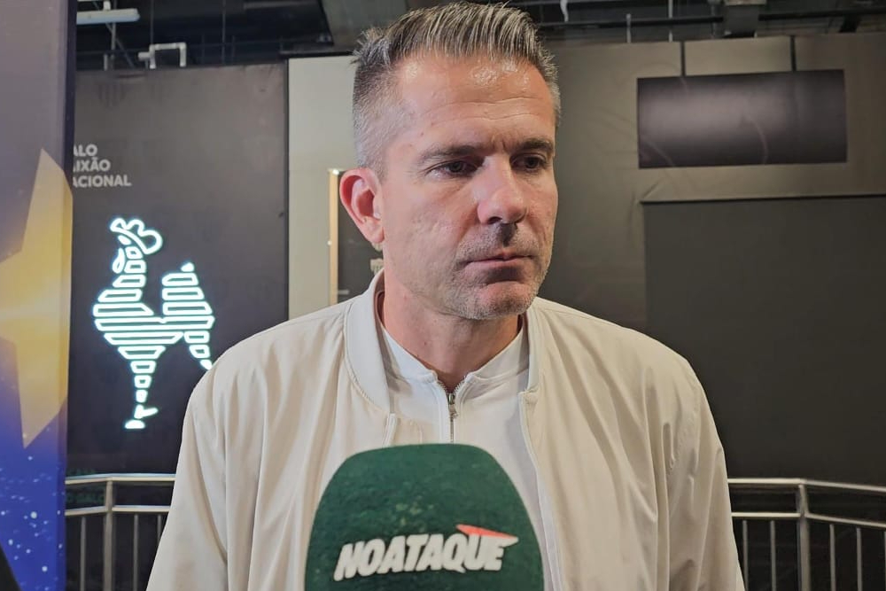 Victor concedeu entrevista após a classificação do Atlético na Sul-Americana - (foto: Reprodução/No Ataque)