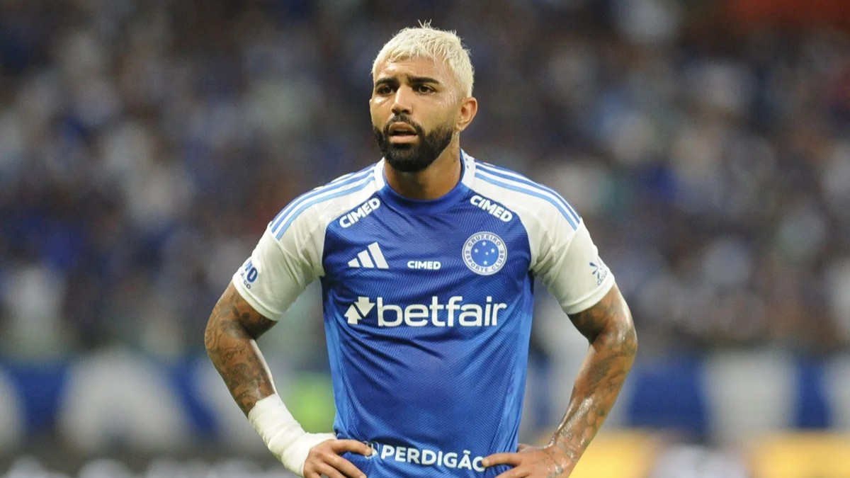 Gabigol, atacante do Cruzeiro - (foto: Alexandre Guzanshe/EM/D.A. Press)