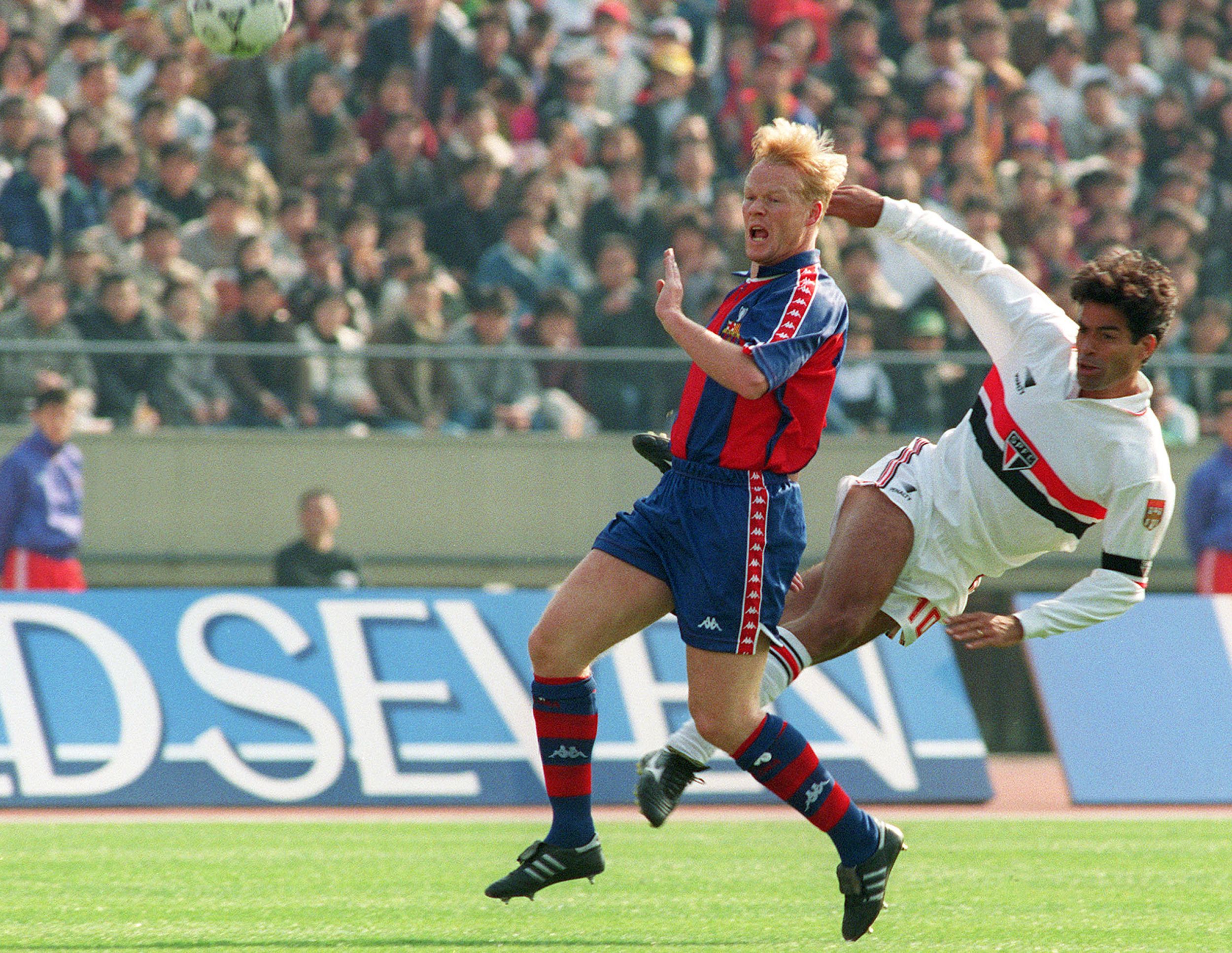 São Paulo que derrotou o Barcelona no Mundial de 1992 foi derrotado pelo Criciúma na Libertadores - (foto: TORU YAMANAKA/AFP)
