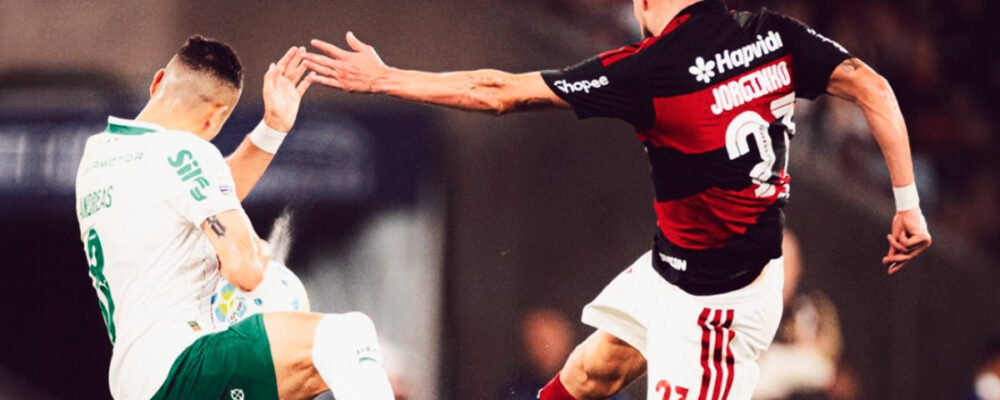 Atleta do Flamengo diz que vitória do Palmeiras por 3 a 0 ‘não concorda com o jogo’