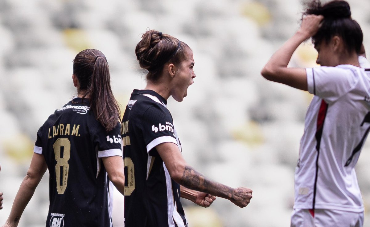 Atlético bate Vitória com brilho de Pimenta e vai às oitavas da Copa do Brasil Feminina