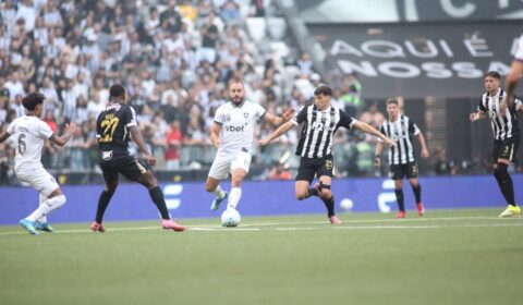Atlético bobeia no fim e é punido pelo Botafogo na despedida de Hulk