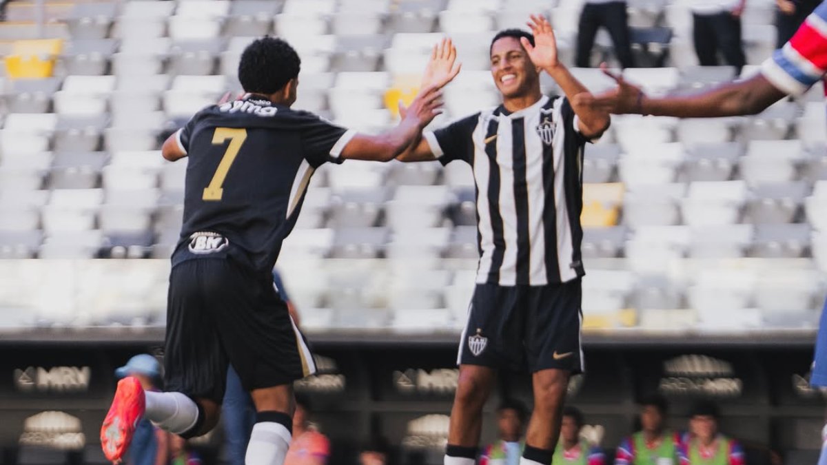 Atlético faz gol ‘bizarro’ na Copa do Brasil Sub-17; veja vídeo