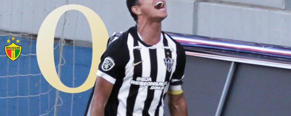 Atlético faz três no Brusque com um a menos e embala na Série B do Brasileiro Sub-20