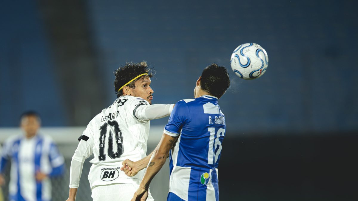 Atlético e Juventud empataram na Sul-Americana - (foto: Pedro Souza/Atlético) Atlético e Juventud empataram na Sul-Americana - (foto: Pedro Souza/Atlético)