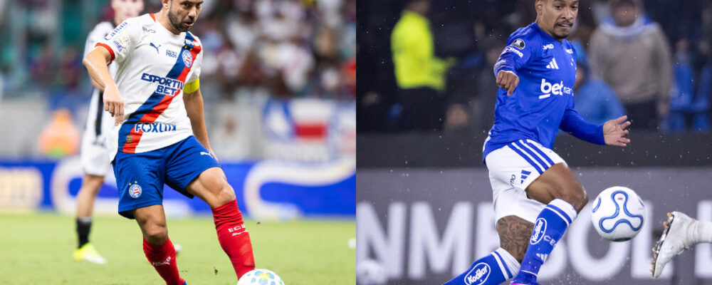Bahia x Cruzeiro: desfalques e prováveis escalações pelo Brasileiro